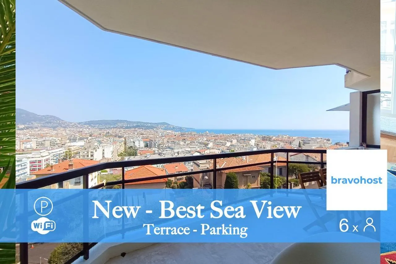 Palais Nicois 6People 2 Room Parking Sea View location
